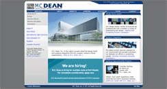 Desktop Screenshot of mcdean.com